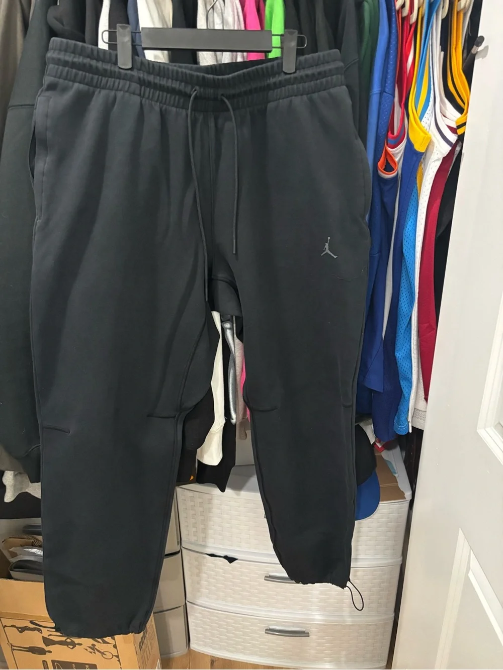 Jordan Black Men's Tech Fleece Joggers